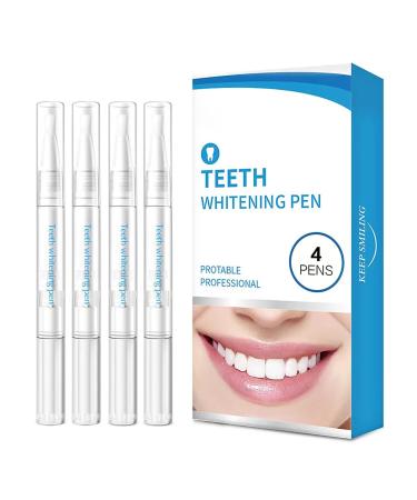 4 pieces of tooth whitening pen Teeth Whitening Abbey Teeth Whitening Abbey Professional Teeth Whitening Essence painless tooth bleaching for white teeth toothpaste white teeth