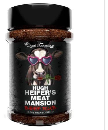 BBQ Rub Gift Set by Quasi & Squatch -Big Bad Mother Clu%#er + Hugh Heifers Meat Mansion (Chicken & Beef Rub) | Meat Seasoning and Spices | Perfect Blend of Spice for BBQ and Grill | Twin Pack - Buy Online on GoSupps.com