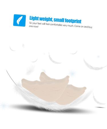 FOMIYES 12 Pairs Half Size Padded Toe Plug Silicone Pads Non-Slip Insoles & Shoe Crease Inserts for Men & Women Comfort & Support for Perfect Fit - Buy Online on GoSupps.com