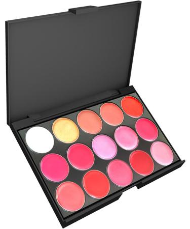 Amagogo 15 Colors Eyeshadow Palette Eyeshadow Palette Waterproof Sweatproof Warm Mild Eye Makeup Palettes for Wedding Women - Buy Online on GoSupps.com
