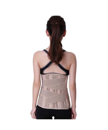 32 cm widened support belts back support belt back support for women breathable abdominal belt adjustable relief for back pain herniated disc ischias scoliosis corrector good a l/l