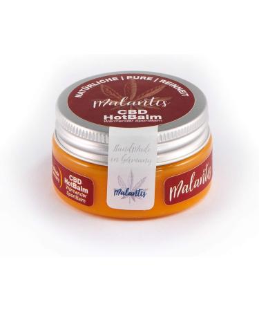 Malantis Hot & Cold Balm Set 2 x 25ml | Warming & Cooling Horse Ointment with Arnica Rosemary Oil Ginger & Chilli Extract | Natural Cosmetics for Pain Relief - Buy Online on GoSupps.com