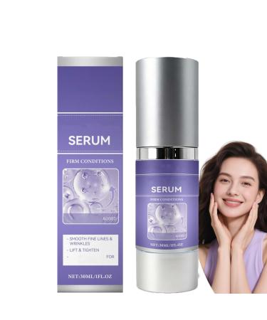 Instant Eye Face Lift Serum Wrinkle Power Instant Face Tightener with Peptides & Botanical Extracts Rapid Smooths Wrinkles & Eye Bags Tightens Sagging Skin and Makes the Skin Firm & Elastic (1PC)