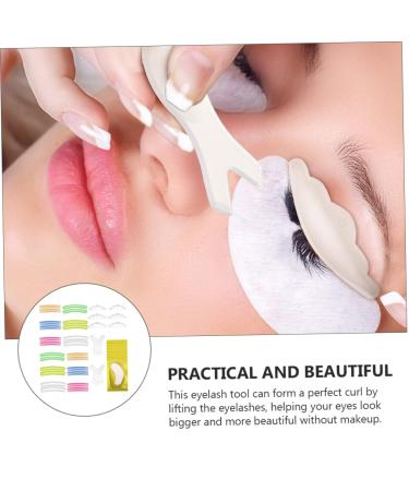 minkissy 1set Eyelash Mat Suit False Eyelash Permanent Pad Lash Lift Rods Makeup Beauty Tool Eyelash Silicone Pad Eyelash Perming Pad Silicone Tool Lash Lift Brush Plastic Extend Curly - Buy Online on GoSupps.com