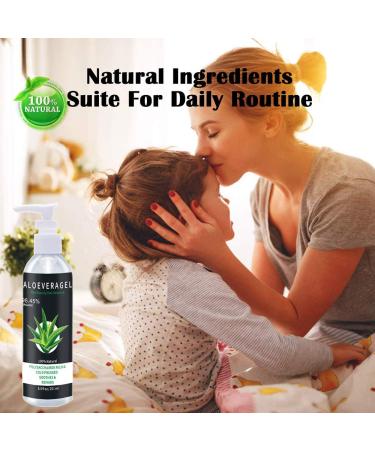 Aloe Vera Gel for Face Scalp & Hair - Soothing After Sun Moisturizer | International Shipping Available - Buy Online on GoSupps.com
