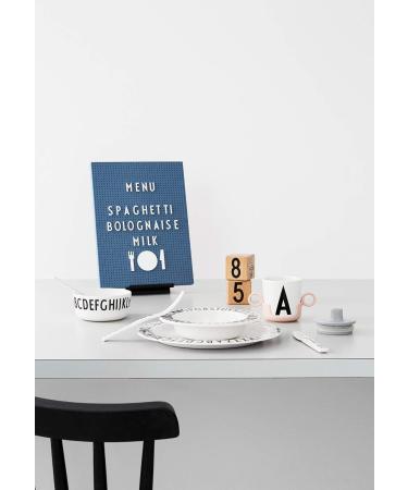Buy Design Letters Melamine Bowl - BPA-Free 11cm Small White Dish for International Shipping - Buy Online on GoSupps.com