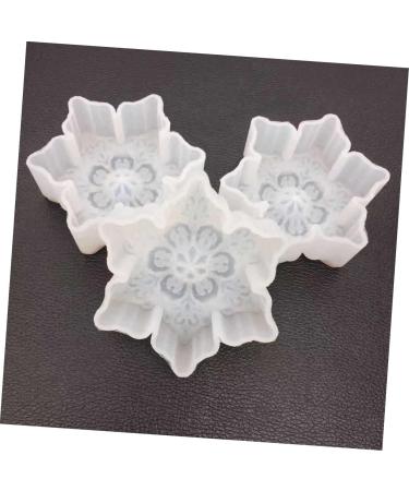 COHEALI 6 Pcs Epoxy Resin Diy Epoxy Gel Mould Mold Christmas Set up Whitex3pcs 5X8cmx3pcs - Buy Online on GoSupps.com