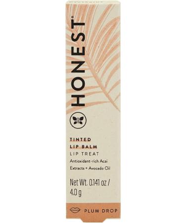 Tinted Lip Balm - Plum Drop by Honest for Women - 0.141 oz Lip Balm - Buy Online on GoSupps.com