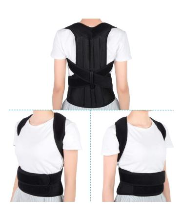 Back Brace Posture Corrector Adjustable Back Support Back Straightener Posture Support Belt for Men and Women Relieve Back and Shoulder Pain - Buy Online on GoSupps.com