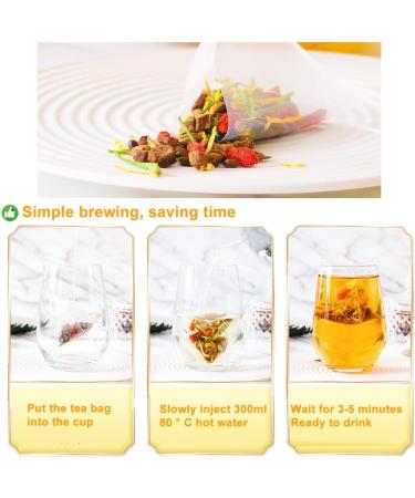 Plant Gift Bamboo Leaf Chrysanthemum Cassia Seed Tea Bag 8.81oz (5g*50bags) Osmanthus Chinese Pure Natural Health Care Mixed Tea Combination of Floral Tea 250g 1UK-GE049 - Buy Online on GoSupps.com