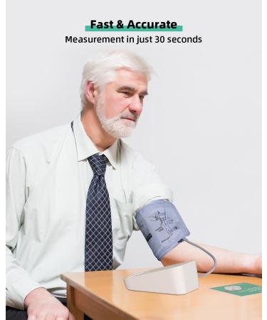 Blood Pressure Monitor for Home Use - AILE Adjustable Blood Pressure Machine with Large LCD Screen & Cuff - Accurate & Easy to Use - 2 * 99 Records - X11 - Buy Online on GoSupps.com