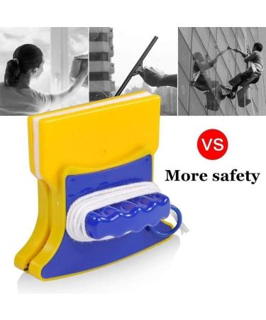 Double-sided magnetic glass cleaning wiper clean cotton scraper washing kit equipment household cleaner - Buy Online on GoSupps.com