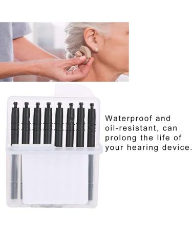 Hearing Aid Ear Wax Guard Filters 8Pcs Disposable Hear Clear Hearing Aid Filters with Transparent Container Cerumen Stop Cleaning Tool Kit Accessories for Oticon - Buy Online on GoSupps.com