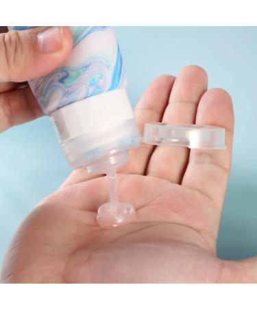 Gemice Travel Bottles 85ml - TSA Approved Leak-Proof BPA-Free Travel Accessories for Shampoo & Soap (Set of 4) - Buy Online on GoSupps.com