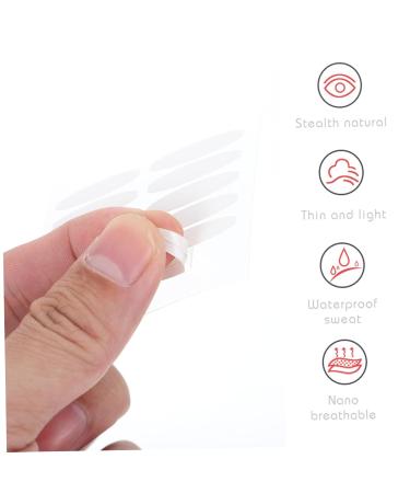 Gogogmee 2 Lace Double Eyelid Sticker Instant Eye Lift Strip Single Sided Eyelid Tape Double Sides Tape Double Side Tape Colorful Hair Big Eye Decoration Lace Eyelid Hot Melt Adhesive 8x6.5cm As Shown 1 - Buy Online on GoSupps.com