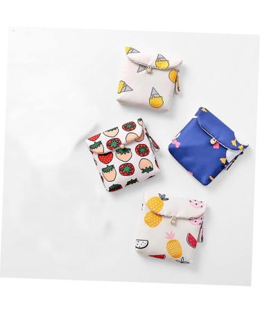 Gleavi Makeup Pocket - 4 Pcs Pack of Women's Bandage Bags | Travel Cosmetic Bag & Period Pad Pocket with Wet Pockets - Buy Online on GoSupps.com