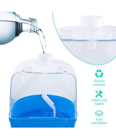 Geegoods Bird Bath Box for Small Birds | Parakeet, Canary, Budgies, Parrots | Caged Bird Bathing Tub with Water Injector - Buy Online on GoSupps.com