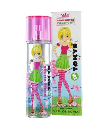 Paris Hilton Passport in Tokyo 3.4 Oz / 100ml Eau de Toilette for Women