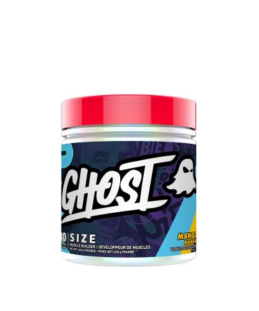 Size V2 Muscle Builder Powder | Increased Muscle Mass Strength Endurance Performance | 5g Creatine Monohydrate & 3.2g Beta Alanine | Vegan Sugar Free | 30 Servings (Mango) Mango 30 Servings