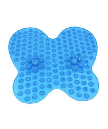 AS SEEN ON TV NEW :Futzuki Reflexology Mat Foot massager acupressure pain & Relieve stress treatment (Blue)