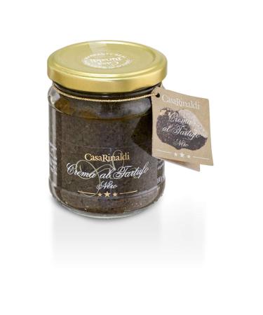 Casa Rinaldi Casa Rinaldi Black Truffle Cream in a glass jar with screw cap 180g