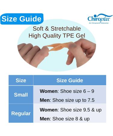 Chiroplax Tailor's Bunion Corrector Pads - Pain Relief Pinky Toe Straightener Separator Kit - Buy Online on GoSupps.com
