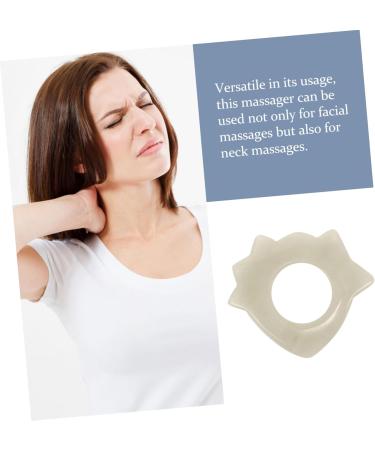 PLAFOPE Jade Scraping Instrument Gua Sha Stone The Tools Face Tool Skincare Essentials Massager Thumb - Buy Online on GoSupps.com