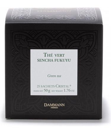 Dammann Fr res Dammann Fr res Sencha Fukuyu Green Tea 25 Bags Crystal Net Weight 50g