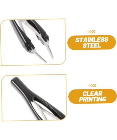 FRCOLOR Eyelash Clip Makeup Tool Retractable Eyebrow tweezer Automatic Eyebrow Retractable Tweezers Eyebrow Tweezers Eyelash Curler kit Eyebrow Tweezer Kit Hair Removal - Buy Online on GoSupps.com