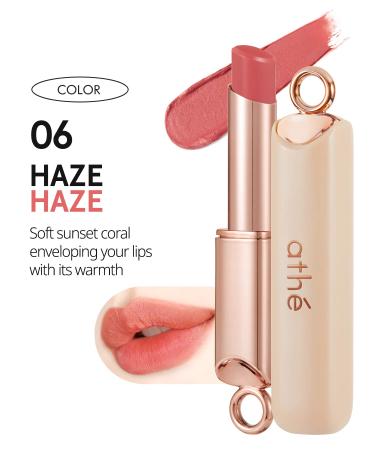 Buy ATH Authentic Airy Lip Balm 06 HAZE - Korean Vegan Color Flake-Free Silky Finish | International Shipping - Buy Online on GoSupps.com