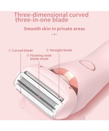 Dusk Razor for Women Dusk Glide Pro 3.0 Shaver - Dusk Official Razor Women Electric Shaver 2 in 1 Electric Shaver Razors Ipx7 Waterproof Women's Bikini Trimmers (Pink) - Buy Online on GoSupps.com