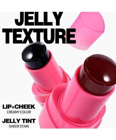 Blush Milk Jelly Blush Blush Milk Jelly Milk Cooling Water Jelly Tint Milk Blush Stick Moisturizer Milk Blush Long Lasting Glazed Lip Gloss Smooth Lip Lines Glossy Makeup(B 9g) - Buy Online on GoSupps.com