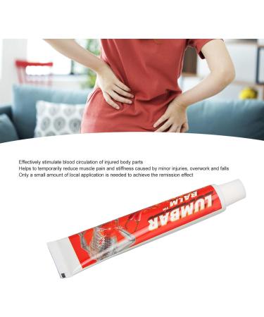 Lumbar Pain Relief Ointment 20g - Portable Lower Back Care Cream for Joint and Muscle Pain - Buy Online on GoSupps.com