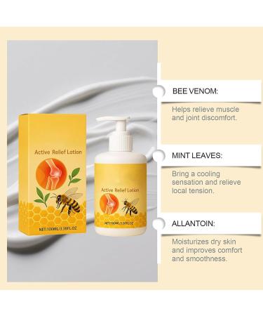  Generisch Massage cream for joints - 100 ml - Non-greasy moisturizing cream - Nourishing lotion for back neck body feet legs knees hands - Daily care - Buy Online on GoSupps.com