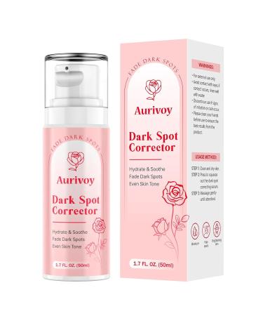 Dark Spot Remover for Face and Body - Dark Spot Corrector Serum for Face - Sun Spots Age Spots Freckles & Melasma Remover - Brown Spot Corrector Evens Skin Tone for All Skin Type 1.7 Fl Oz 1.7 Fl Oz (Pack of 1)