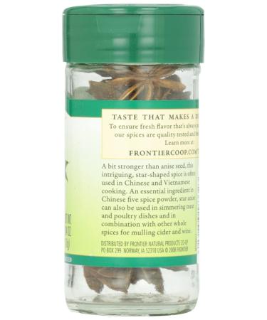 Frontier Natural Anise Star Whole 0.64oz - Pack of 1 - Buy Online on GoSupps.com