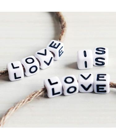 700PCS White Letter Beads - Alphabet Beads for DIY Jewelry Making (6mm) - Buy Online on GoSupps.com