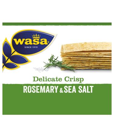 Wasa Crispbread Delicate Crisp Rosemary (190 g) 190 g (1 pack)