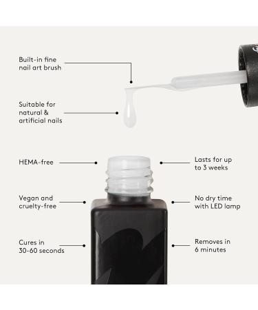 Mylee Liner Gel Nail Polish 7ml French Cancan with Nail Art Brush - UV/LED Soak-Off Manicure Pedicure - Buy Online on GoSupps.com