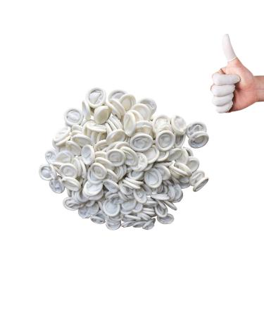 Skingwa Latex finger cots thick fingertips protective 200g APPR260pcs 200g Appr260pcs