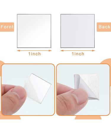 50-Piece Mini Square Mirror Adhesive Tiles for Crafts & DIY Projects - 1x1 Inch Small Craft Mirrors for Home Decor - Buy Online on GoSupps.com