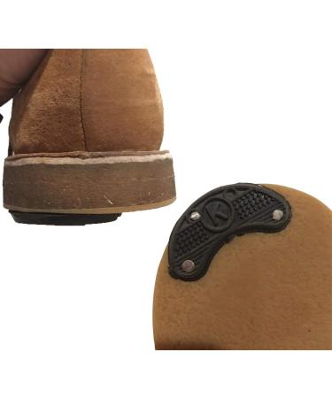 GOETOR Heel Plates 30 PCS - Rubber Shoe Heel Taps Repair Pad - Black - Buy Online on GoSupps.com