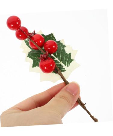 DECHOUS 10pcs Berries Candles Flower Vase Home Decor Artificial Berry Decor Candle Vase Filler Decor Artificial Berry Ornament Xmas Party Layout Fake Berry Plastic Christmas Accessories As Shown 3 11X5cm - Buy Online on GoSupps.com