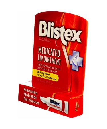 Buy Blistex Medicated Lip Ointment - 0.21 oz | Fast International Shipping | Relief for Chapped Lips - Buy Online on GoSupps.com