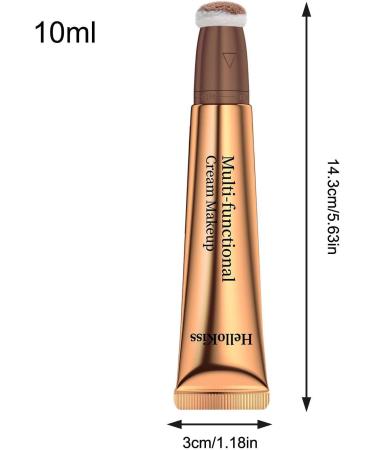  G n rique 2pcs x 15ml Contour Highlighter Wand Stick 3-in-1 Creamy Highlighter Natural Look Contouring Stick Blush Multifunctional Face Contouring Makeup Blush - Buy Online on GoSupps.com