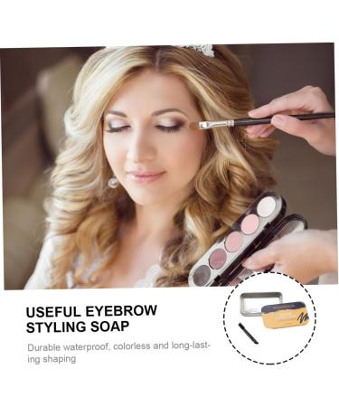 Didiseaon 2 Pcs Eyebrow Styling Cream Brow Pomade Eyebrow Soap Eyebrow Makeup Kit Brow Wax Soap Brows - Buy Online on GoSupps.com