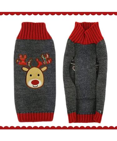 Buy Abrrlo Christmas Dog Sweater | Winter Pet Knit Fashion | Warm & Stylish Holiday Gift for Small Dogs - Buy Online on GoSupps.com