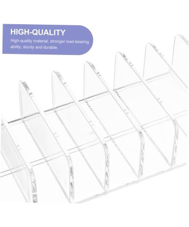 Didiseaon 5 pcs Shadow Rack Practical Cosmetic Air Organizer Organizing Eye Powder Cushion Drawers Plastic 17x8.5cmx5pcs Transparent Colorx5pcs - Buy Online on GoSupps.com