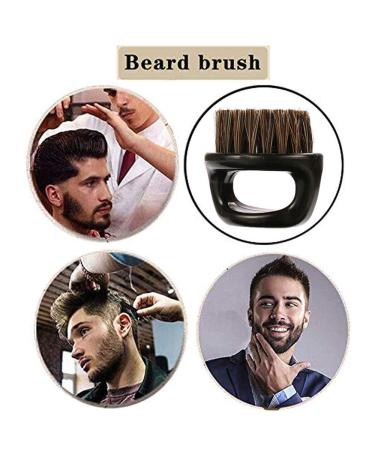 Borogo 2-Pack Knuckle Brush for Barbers - Essential Tool for Professional Barbering & Grooming Services - Beard & Face Duster Brush - Ideal for Hairdressing Salon and Household Use - Buy Online on GoSupps.com