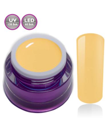 Color Gel Buttercup Pastel Yellow UV LED Nail Gel - Studio Quality 5ml | RM Beautynails - International Shipping Available - Buy Online on GoSupps.com